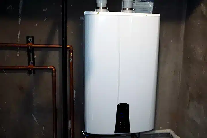 Tankless water heater in Sugar Land, TX.