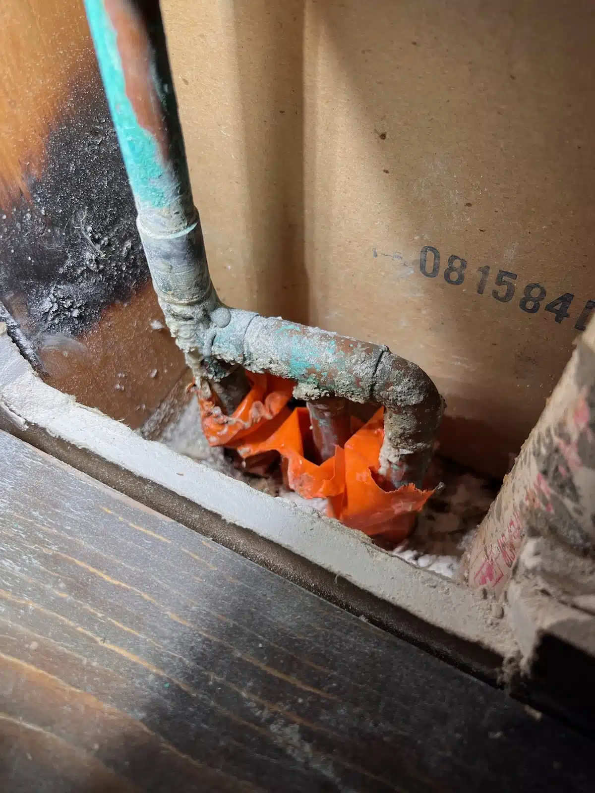 Loop Slab Copper Piping