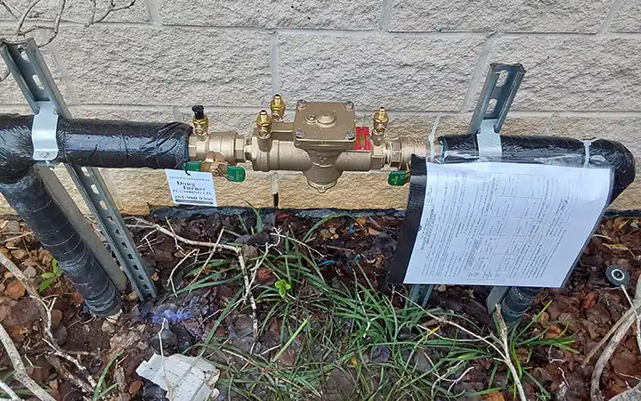 Commercial backflow preventer in Sugar Land, TX