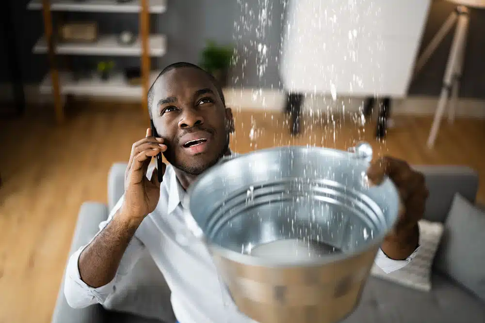 leaking water from ceiling in sugar land, TX.