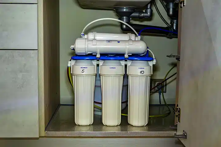 Water filtration system in Sugar land, TX.
